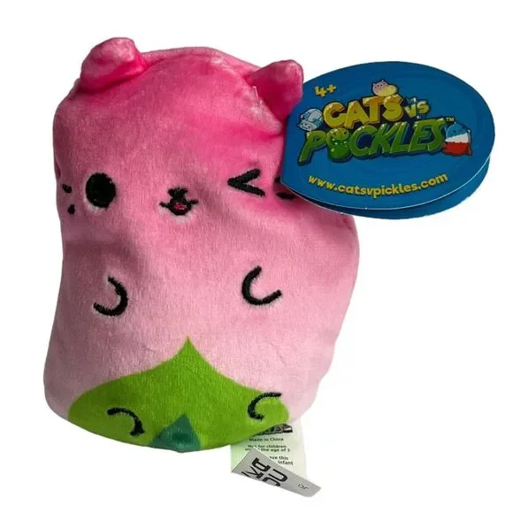 Cats Vs. Pickles #63 PEACHES Plush Figure - Picture 1 of 5